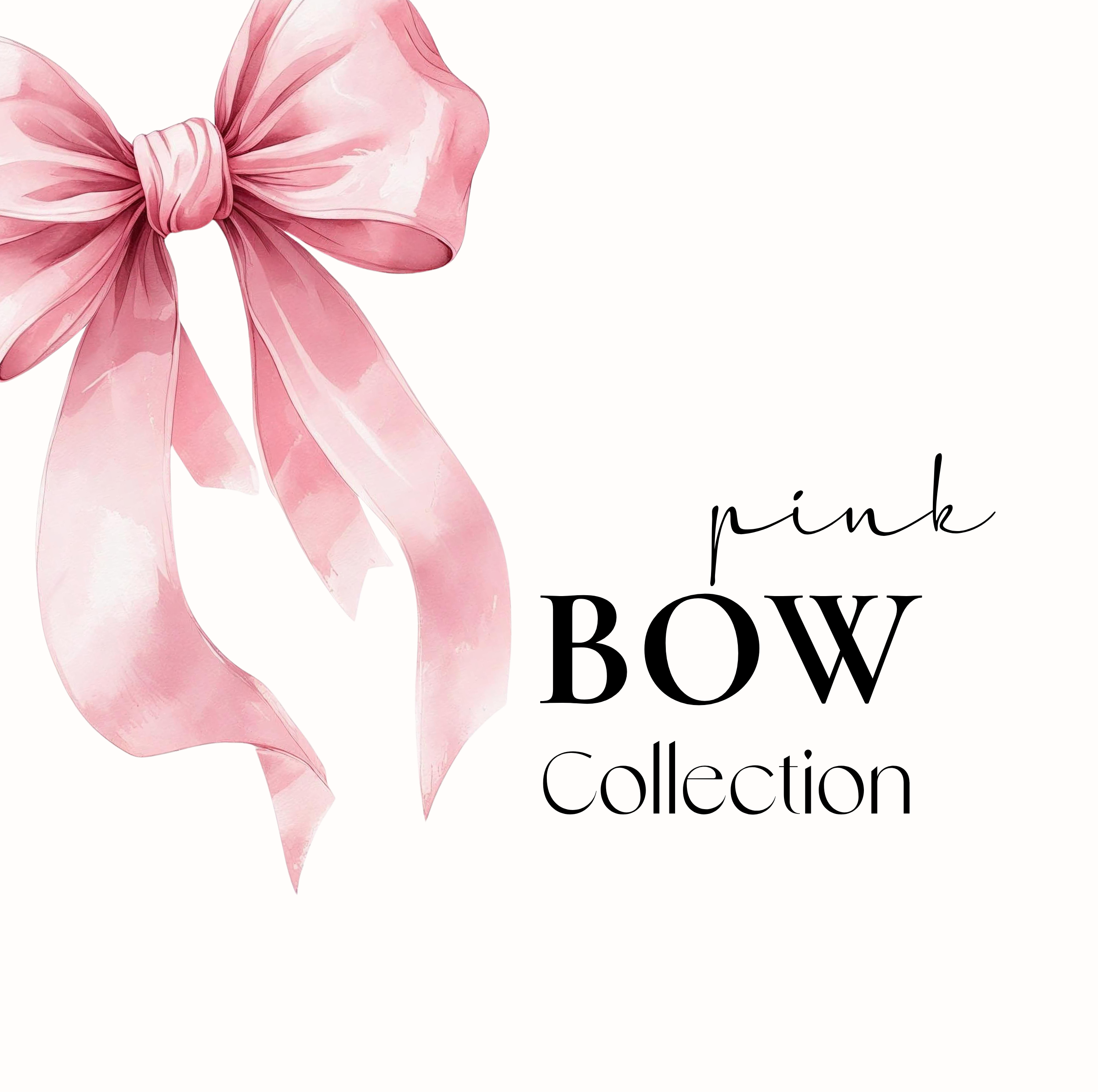 Teens Pink Bow Collection