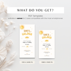 She's So Golden Birthday Invitation