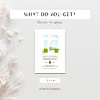 14th Birthday Photo Invitation Template Boys