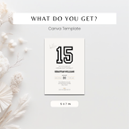 Minimal Sports 15th Birthday Invitation Boys