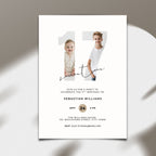 17th Birthday Photo Invitation Template