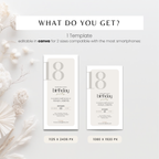 Modern Minimal 18th Birthday Invitation