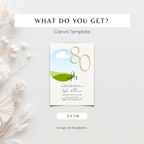Minimal Photo 80th Birthday Invitation for Her