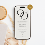 Elegant 90th Birthday Invitation