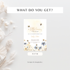 Little Honey Bee Baby Shower Invitation Template – image 5