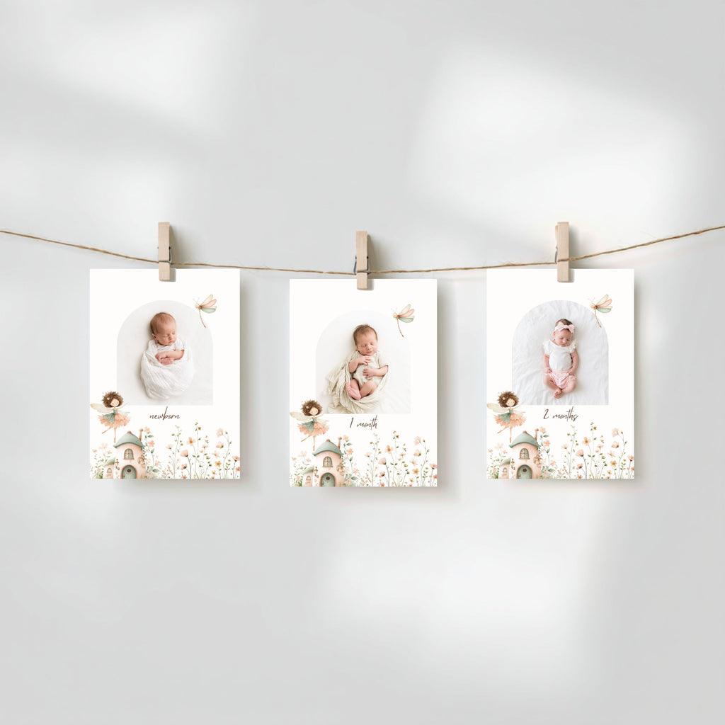 Fairy Monthly Photo Banner Girls