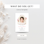 Four Ever Sweet Birthday Invitation Photo Girls