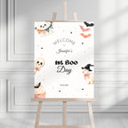 Spooky One First Birthday Welcome Sign