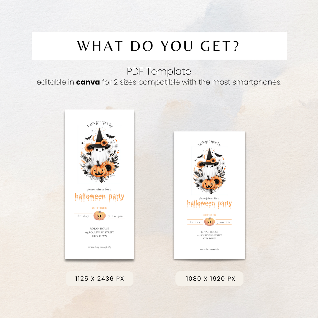 Spooky Halloween Party Invitation