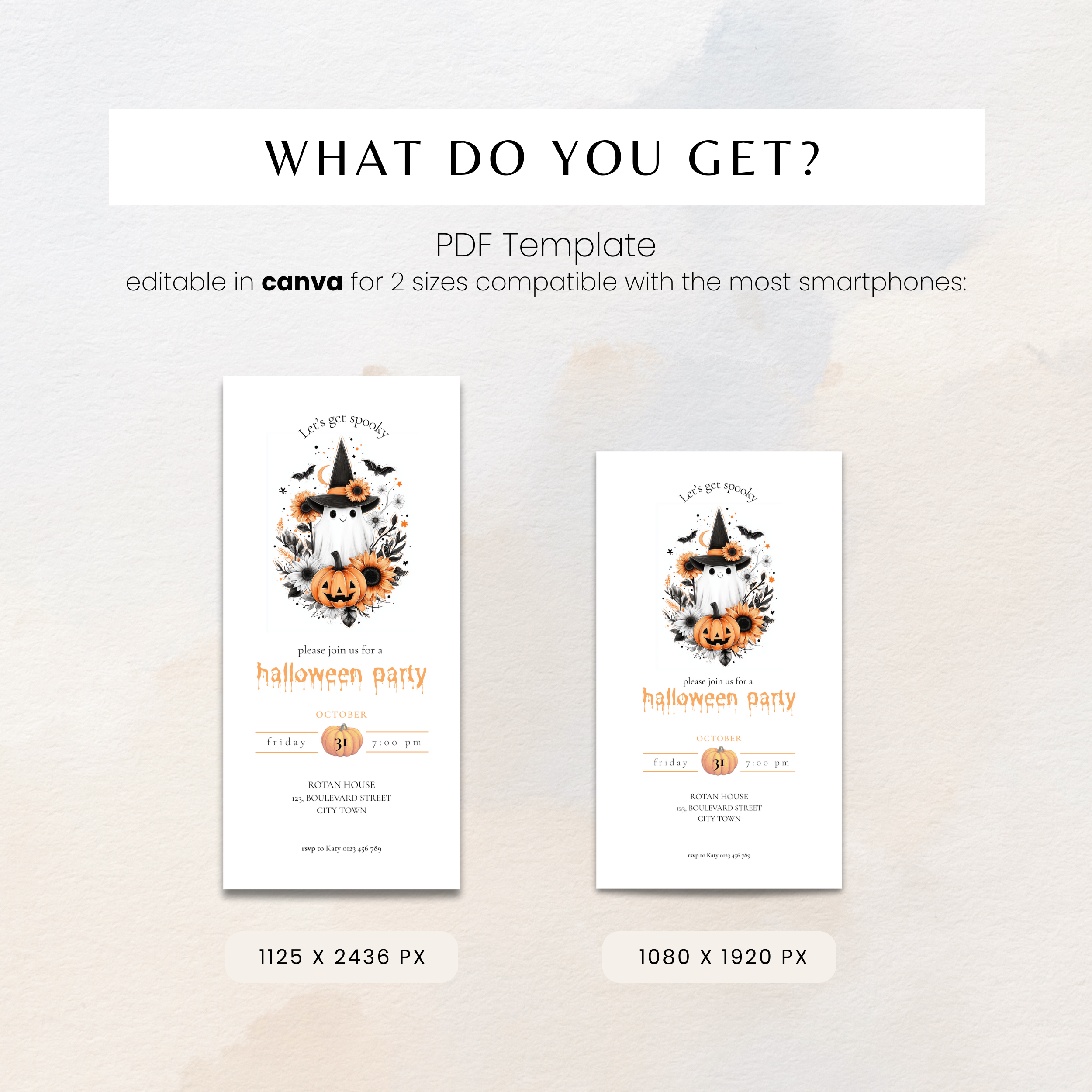 Spooky Halloween Party Invitation