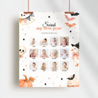 Halloween Spooky Birthday Monthly Milestone Sign