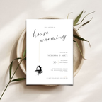 Stylish Hand Drawn Housewarming Invitation