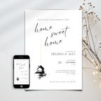 Minimalistic Elegant Housewarming Invitation