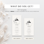 Minimal Hand Drawn Beige Housewarming Invitation