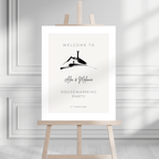 Elegant Housewarming Welcome Sign