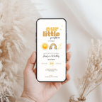 Our Little Sunshine 1st Birthday Invitation
