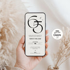 Elegant Beige 65th Birthday Invitation