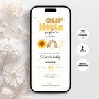 Our Little Sunflower 1st Birthday Invitation