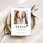 13th Birthday Invitation Photo Teens