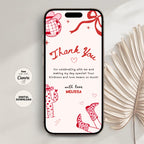 Pink Pony Cowboy Birthday Thank You eCard Girls