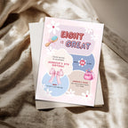 Eight Is Great Birthday Invitation - 8Th Birthday Invite