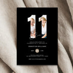 11th Birthday Invitation Photo for Tween Boys