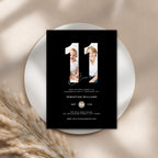 11th Birthday Invitation Photo for Tween Boys