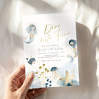 Dive into Five Mermaid Birthday Invitation Template Girls
