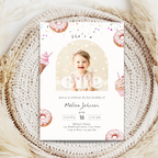Sweet One Birthday Invitation Girls Photo