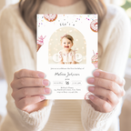 Sweet One Birthday Invitation Girls Photo
