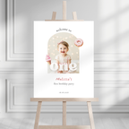 Photo Sweet One Birthday Welcome Sign Girls