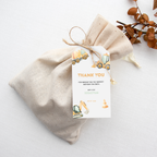 Construction Thank You Birthday Gift Tag