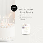 Dive into Five Mermaid Birthday Invitation Template